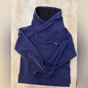 PUMA Dry Cell Mock Turtleneck Activewear Sweatshirt Size Large